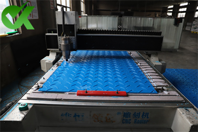 customized size plastic road plates 12.7mm thick for architecture